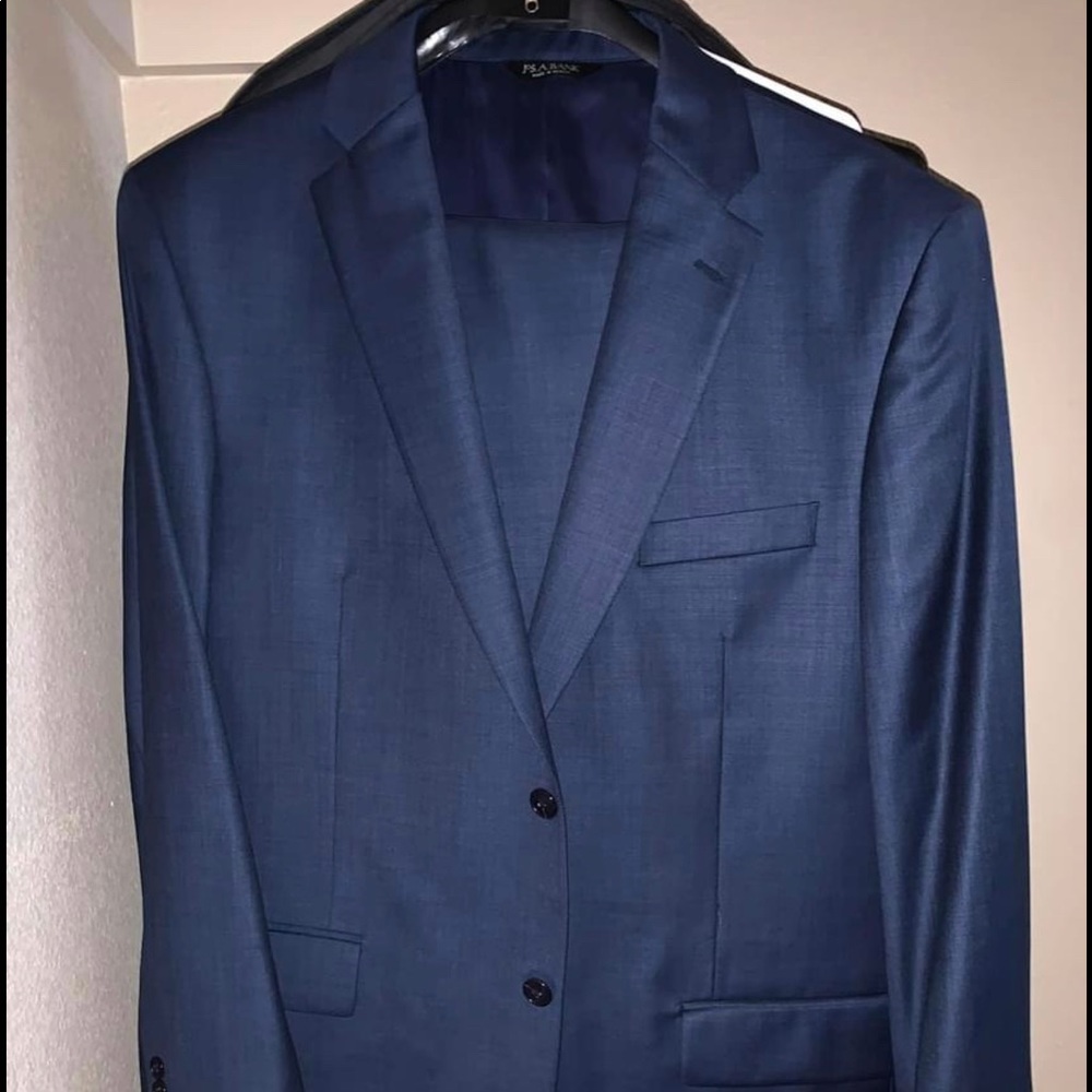 Jos A Bank Tailored Suit and Dress Shirt